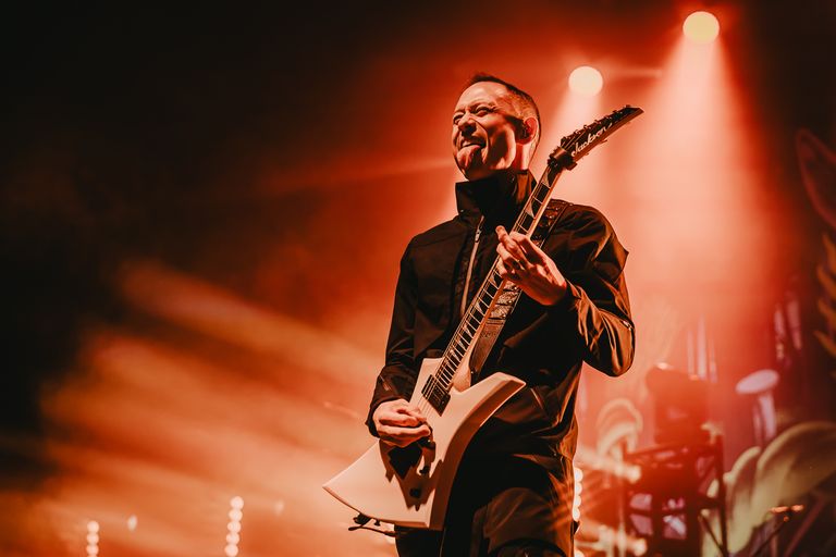 Trivium performing live at AEC Theatre in Adelaide